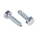 RS PRO Coach Screw Steel Bright Zinc Hex Head M8 x 30 mm 144-3537