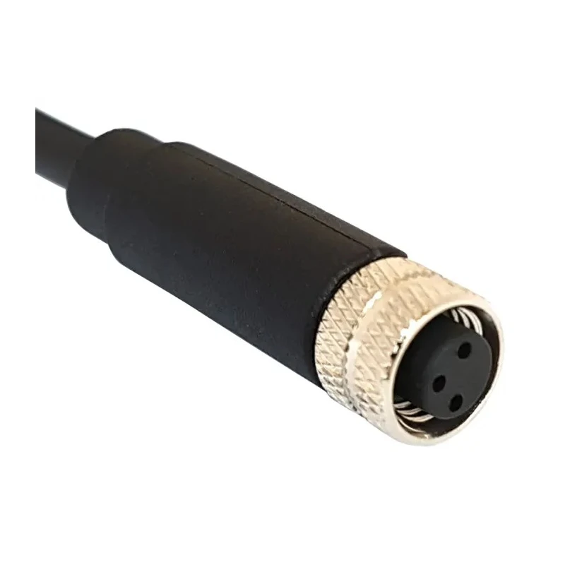 Bulgin Female 5 Way Straight to Unterminated Free End Sensor Actuator Cable 1 m PXPPVC08FBF05BCL010PVC