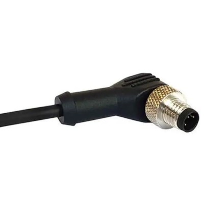 Bulgin Sensor Actuator Cable M12 Series Polyurethane Jacket Black 1 m 30V PXPTPU12RAF12ACL010PUR