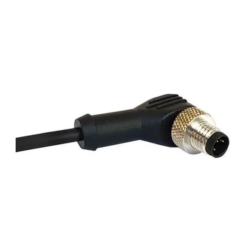 Bulgin Sensor Actuator Cable M12 Series Polyurethane Jacket Black 1 m 30V PXPTPU12RAF12ACL010PUR
