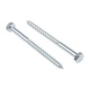 RS PRO Hex Coach Screw Steel Bright Zinc M10 x 130 mm 144-3540
