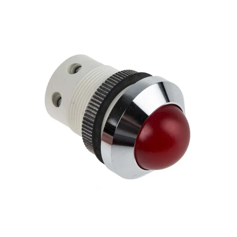 Signal Construct Red LED Panel Mount Indicator 22 mm IP67 Screw Termination SMQD22034