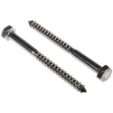 RS PRO Stainless Steel Hex Coach Screw M8 x 100 mm 144-3556