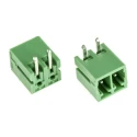 RS PRO Pluggable Terminal Block 2-Contact 3.5 mm Pitch 1 Row Green Polyamide 66 Housing 300V 8A 144-4105