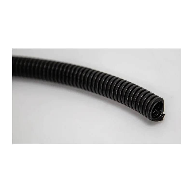 RS PRO Flexible Plastic Conduit, 10.7 mm Nominal Diameter, Black, 10 m Length, Thread Size 3.3 mm 144-3712