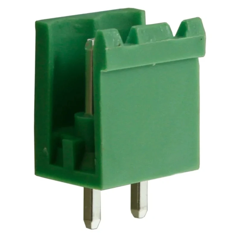 RS PRO Pluggable Terminal Block 3-Contact 5 mm Pitch 1 Row Screw Connection Green Polyamide 66 Housing 300V 15A 144-4080
