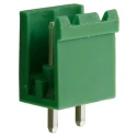 RS PRO Pluggable Terminal Block 8-Contact 5 mm Pitch 1 Row 15A Current Green Polyamide 66 Housing 144-4090