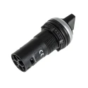 RS PRO Selector Switch, 2 Positions, 1 CO Contact Configuration, 22 mm Cutout Diameter, IP65 Rated, Momentary 145-0623