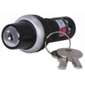 RS PRO IP65 Key Switch, 1 CO Contact, 6A Current, 3-Way Configuration IP65 IP65