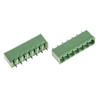 RS PRO Pluggable Terminal Block, 7-Contact, 5.08 mm Pitch, 1 Row RS PRO 144-4101