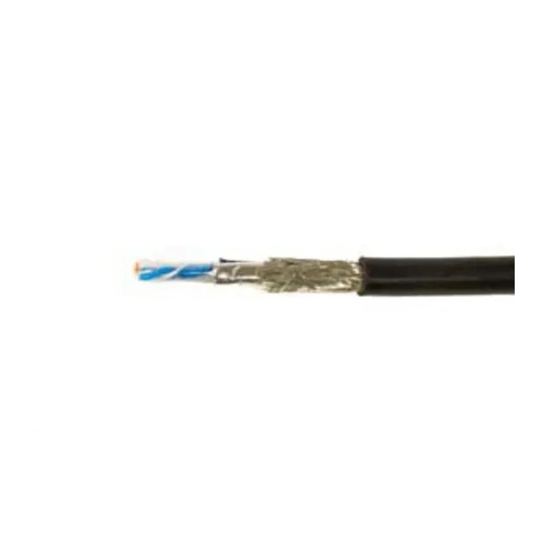 Alpha Wire Alpha Essentials Flexing Ethernet Ethernet Cable, 26AWG 7-Strand Bare Copper Conductor, 152 m, Polyurethane Cat5e