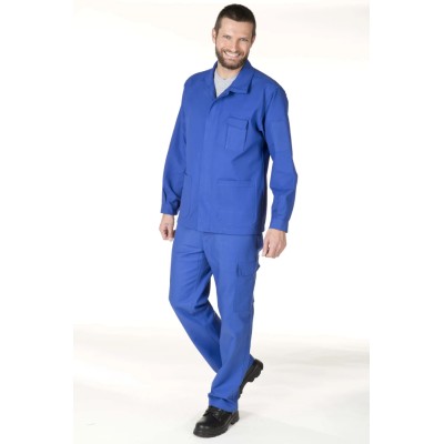 MOLINEL Men's Work Trouser Blue Cotton Waist 44 to 46 in Leg Length 32in Series NEWPILOTE 0973 02 61 115 / T2
