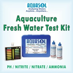 Aquasol Aquaculture Fresh Water Test Kit pH / Ammonia / Nitrate / Nitrite AE108F