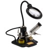RS PRO Soldering Accessory Soldering Iron Stand with LED Magnifier for Soldering Stations 146-6439