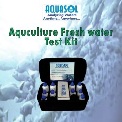 Aquasol Aquaculture Fresh Water Test Kit pH / Ammonia / Nitrate / Nitrite/ Dissolved Oxygen AE118F