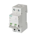 Siemens 2-Pole DIN Rail Isolator Switch 63A 400V ac Grey Handle 5TL1263-0