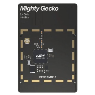 Silicon Labs Mighty Gecko EFR32MG13 Wireless Radio Board 2.4 GHz, 19 dBm Output Power SLWRB4168A