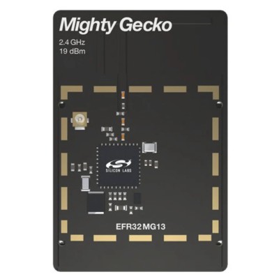 Silicon Labs Mighty Gecko EFR32MG13 Wireless Radio Board 2.4 GHz, 19 dBm Output Power SLWRB4168A