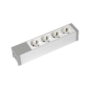 Legrand 16A 250V 4 Gang Trailing Socket Non-French Socket 0 734 01