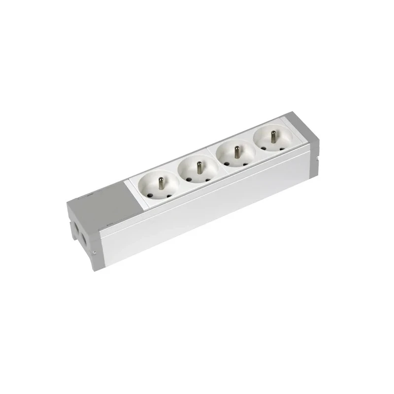 Legrand 16A 250V 4 Gang Trailing Socket Non-French Socket 0 734 01