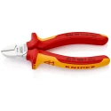 Knipex Side Cutter VDE 1000V Approved Diagonal Cutter, 140mm Overall Length, Jaw Width 11mm, Maximum Cutting 70 06 140