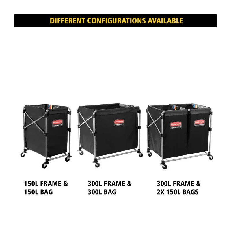 Rubbermaid Commercial Products Cart 150 L Load Capacity, 693 mm Height 1871645
