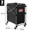 Rubbermaid Commercial Products Cart 150 L Load Capacity, 693 mm Height 1871645