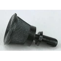 Essentra Nylon Snap Rivet 3 mm Diameter, 6.6 mm Length, Plain Finish SRT-3055 B (NOIR)