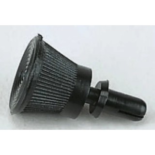 Essentra Nylon Snap Rivet 3 mm Diameter, 6.6 mm Length, Plain Finish SRT-3055 B (NOIR)