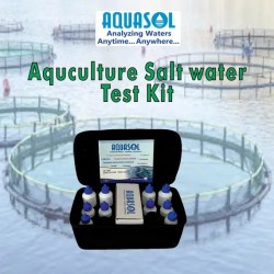 Aquasol Aquaculture Salt Water Test Kit pH / Ammonia / Nitrate / Nitrite/ Dissolved Oxygen AE118S