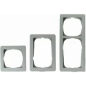 LK White 1 Gang Frame, Series 63, 63mm x 63mm x 8.5mm 500D6410