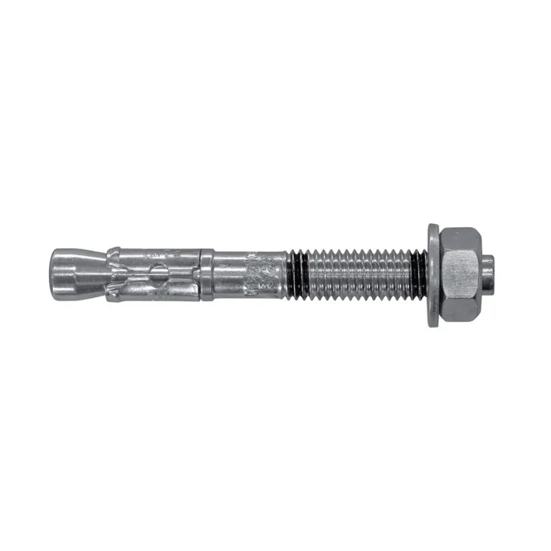 RawlPlug Carbon Steel Through Bolt Anchor Bolt 12 mm Thread Size x 180 mm Length R-XPT-12180-SF/10