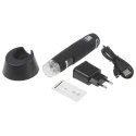 RS PRO WiFi Microscope, 5 to 200 X Magnification, Illuminated, Lithium-ion Battery, 142mm Length, 36mm Diameter 161-3611
