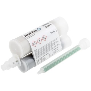 Araldite 2014-2 Liquid Adhesive Grey Epoxy 200 ml, Setting Time 180min, Max Operating Temp 120°C Araldite 2014-2 200ml
