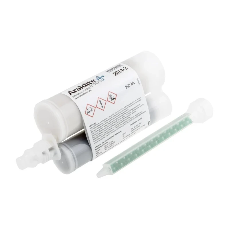 Araldite 2014-2 Liquid Adhesive Grey Epoxy 200 ml, Setting Time 180min, Max Operating Temp 120°C Araldite 2014-2 200ml