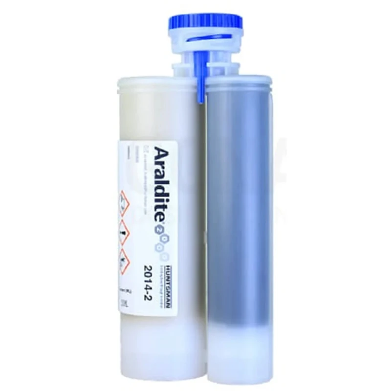 Araldite 2014-2 Liquid Adhesive Grey Epoxy 200 ml, Setting Time 180min, Max Operating Temp 120°C Araldite 2014-2 200ml