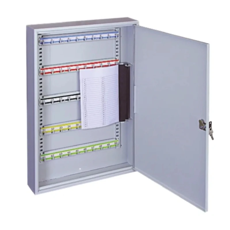 Rottner Comsafe Grey Steel Wall Mount Key Cabinet 550mm Height 80mm Depth T01530