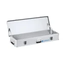 Zarges K 470 Metal Waterproof Watertight Transit Case Aluminium, IP54, Lockable, Silver, 400 mm Width x 1.2 m Depth x 40847