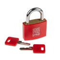 RS PRO Key Brass Padlock 6 mm Shackle, 43mm Body 781-6013