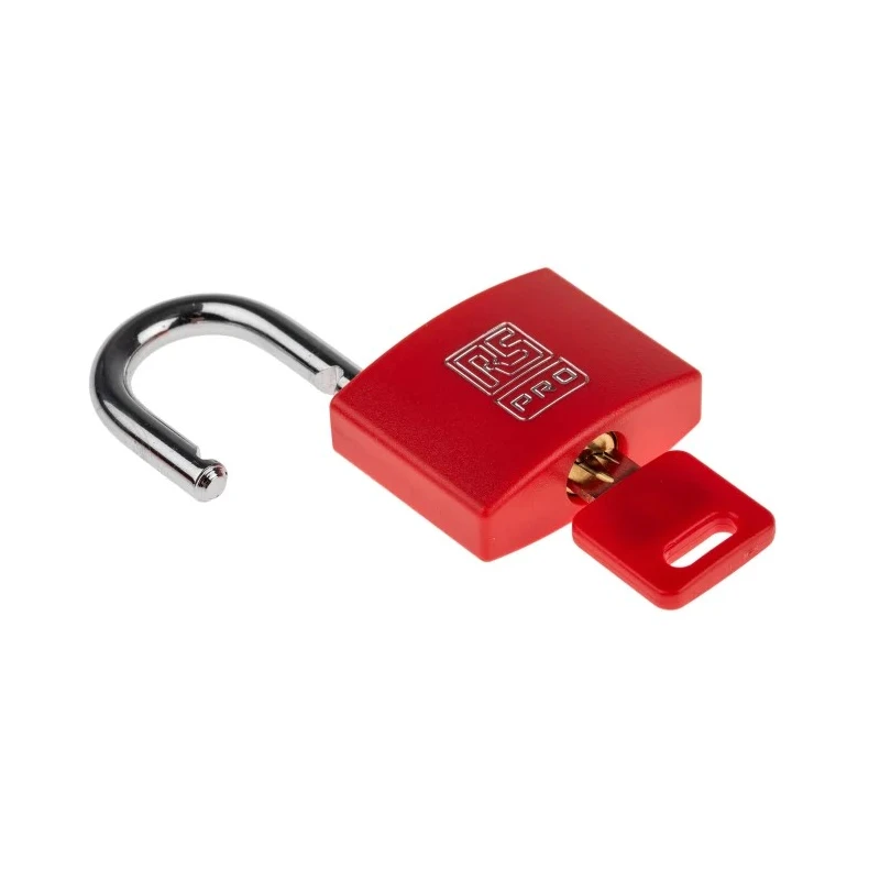 RS PRO Key Brass Padlock 6 mm Shackle, 43mm Body 781-6013