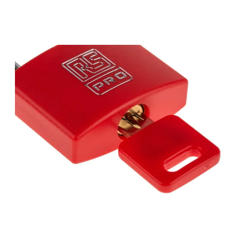 RS PRO Key Brass Padlock 6 mm Shackle, 43mm Body 781-6013