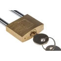 RS PRO Key Brass Padlock 6 mm Shackle 4mm Body 781-6004