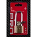 RS PRO Key Brass Padlock 6 mm Shackle 4mm Body 781-6004
