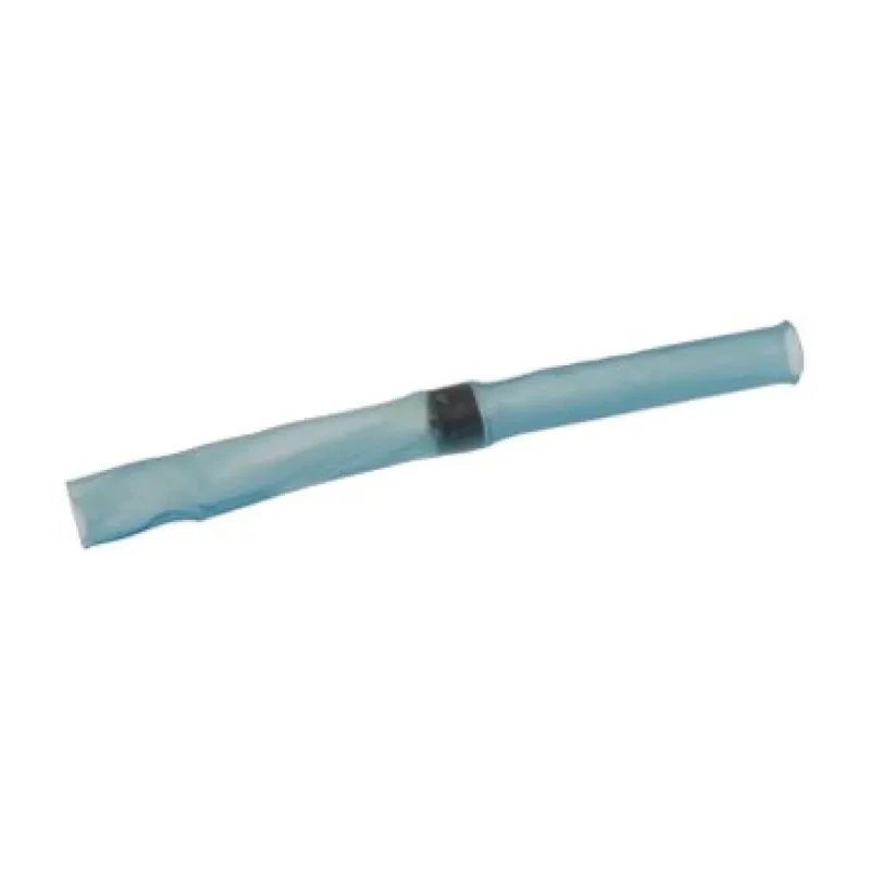 TE Connectivity Blue Polyvinyl Fluoride Terminator Solder Sleeve 27.6mm Length 2.54mm Cable Diameter D-110-41