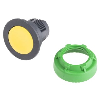 Schneider Electric Harmony Series Yellow Momentary Push Button Head 30mm Cutout IP69K IP67 IP66 ZB5FA5