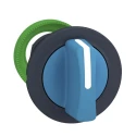 Schneider Electric Harmony XB5 Series 2 Position Selector Switch Head 30 mm Cutout Blue Handle IP69K IP67 IP66 ZB5FD206