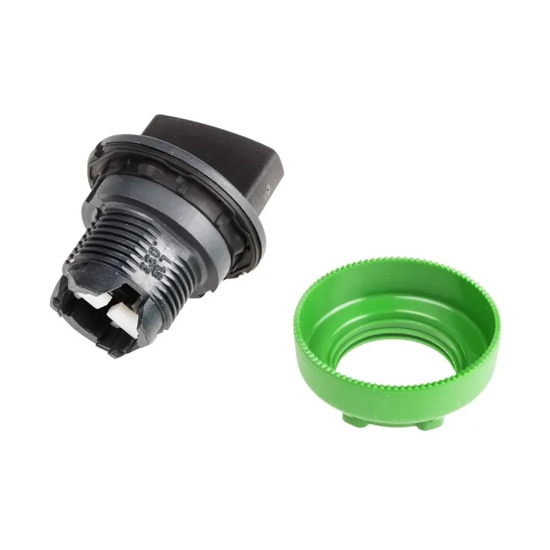 Schneider Electric Harmony XB5 Series 2 Position Selector Switch Head, 30 mm Cutout, Black Handle, IP67, IP66, IP69K ZB5FD2