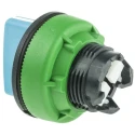 Schneider Electric Harmony XB5 Series 3 Position Selector Switch Head, 30 mm Cutout, Blue Handle, IP66 IP67 IP69K ZB5FD806