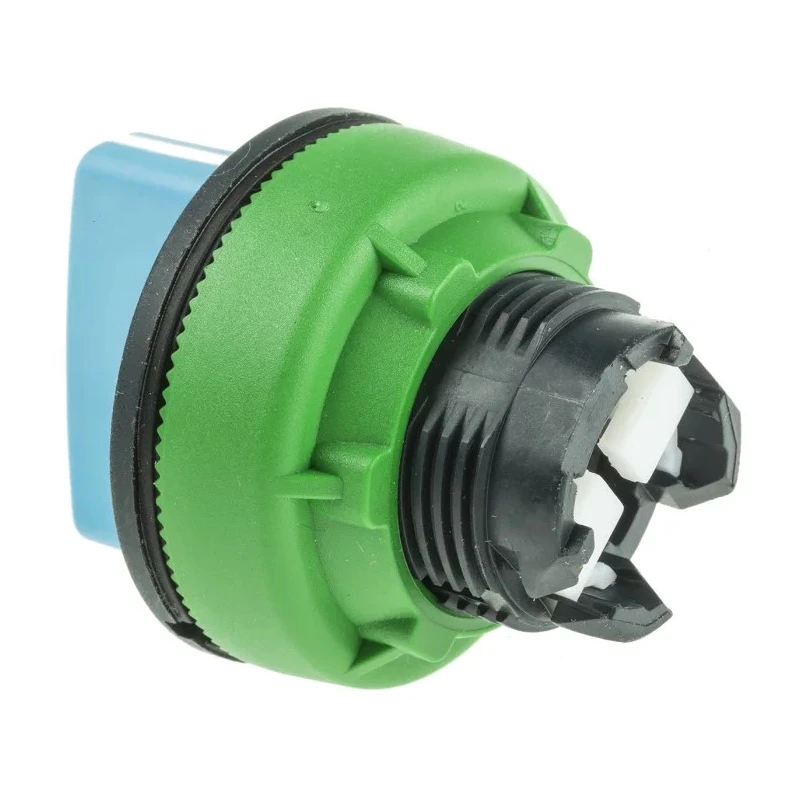 Schneider Electric Harmony XB5 Series 3 Position Selector Switch Head, 30 mm Cutout, Blue Handle, IP66 IP67 IP69K ZB5FD806