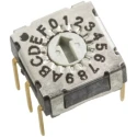 Wurth Elektronik Rotary Coded DIP Switch with Arrow Type Actuator, Solder Tag Terminals 428547320916